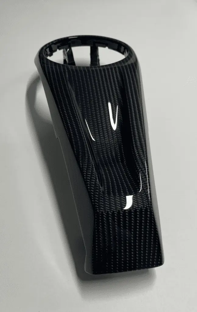 KTM blue thread real carbon center console tank cover-1